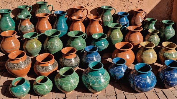 Poteries de Tamegroute : Découvrez les Secrets de cette Artisanat Marocain Unique !
